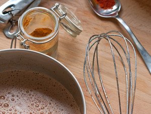 Making Mexican Hot Chocolate