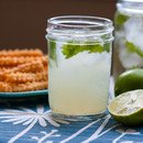 Ginger Lime Cocktails and Cheese Straws