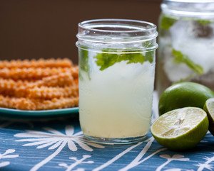Ginger Lime Cocktails and Cheese Straws Ginger Lime Cocktails and Cheese Straws
