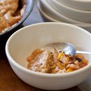 A serving of Stonefruit Slump