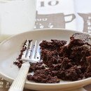 bite of brownie bite of brownie