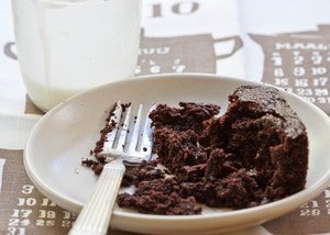 bite of brownie