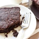bite of brownie bite of brownie