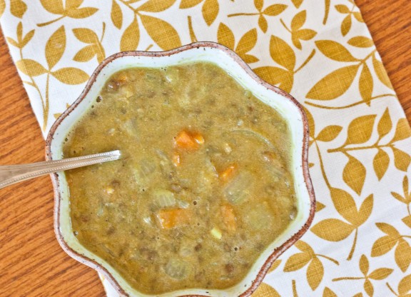 curried lentil soup