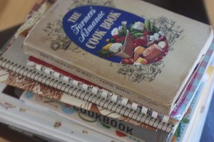 vintage cookbooks