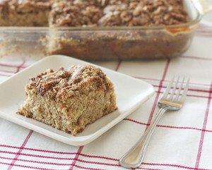 harvest apple coffee cake