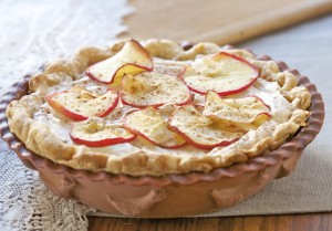 Apple Cider Cream Pie