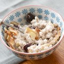 warm farro cereal warm farro cereal