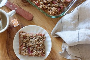 Rhubarb Bars