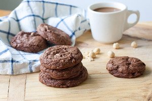 Chocolate Hazelnut Cookies