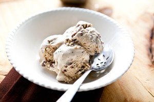 Dark Coffee Almond Chocolate Chip Ice Cream
