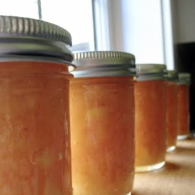 Old Fashioned Peach Jam