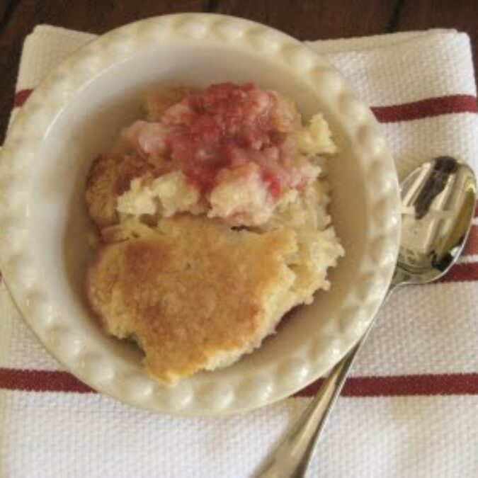 Raspberry Pear Pandowdy