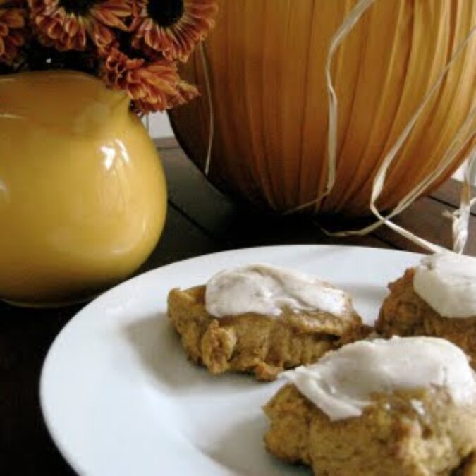 Pumpkin Raisin and Nut Cookies