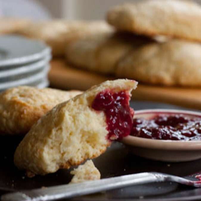 Vanilla-Specked Scottish Scones