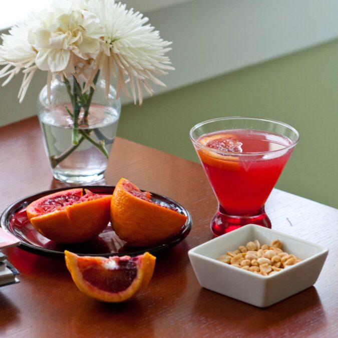 Blood Oranges and House Sitting