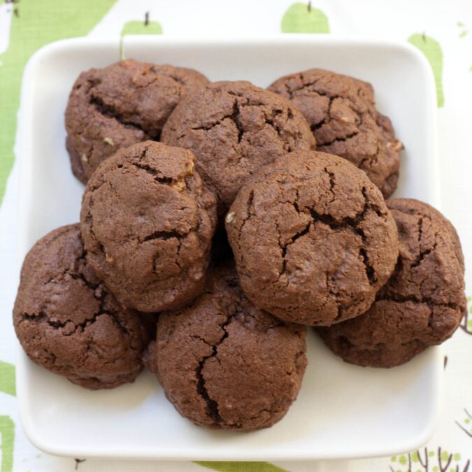 Double Chocolate Espresso Cookies