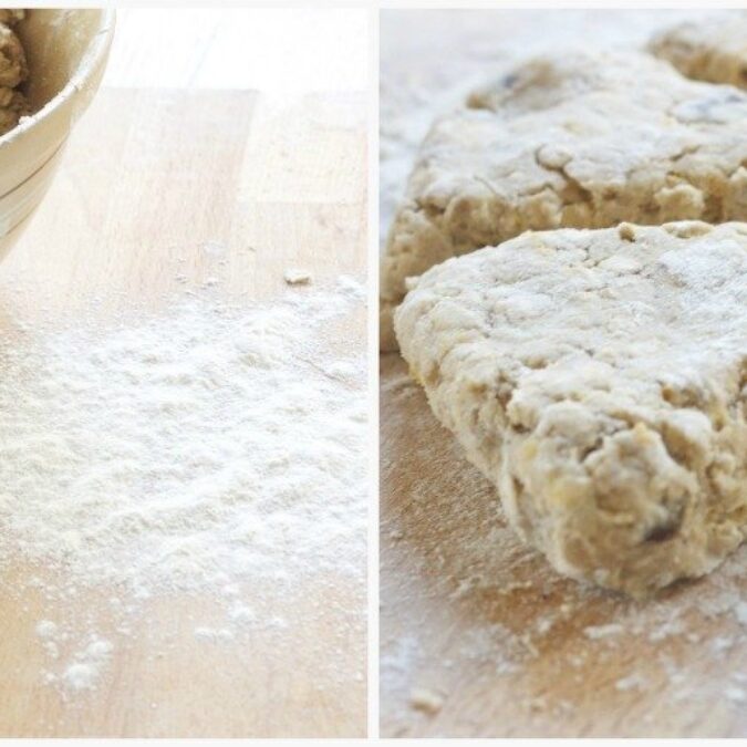 Date Oat Scones