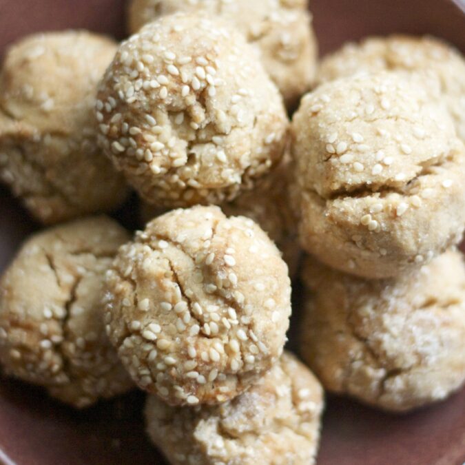 Sesame Tahini Cookies