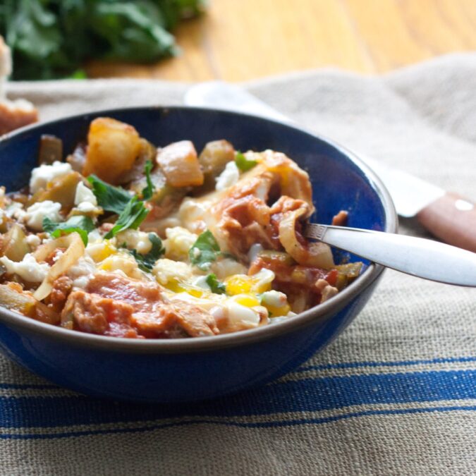 Shakshuka with Fennel and Feta