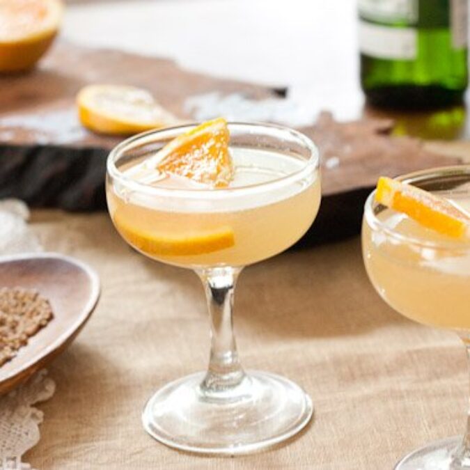 Spiced Orange and Ginger Cocktail