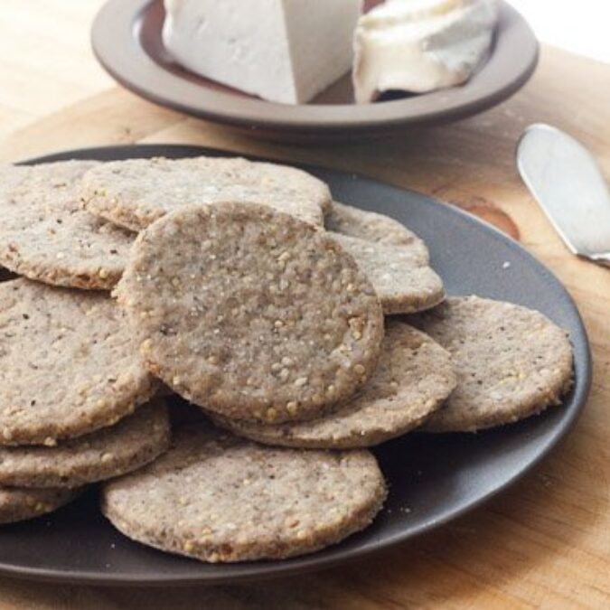 Seedy Wheat Crackers