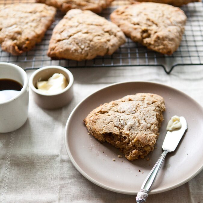 Nibby Chocolate Buckwheat Shortbread