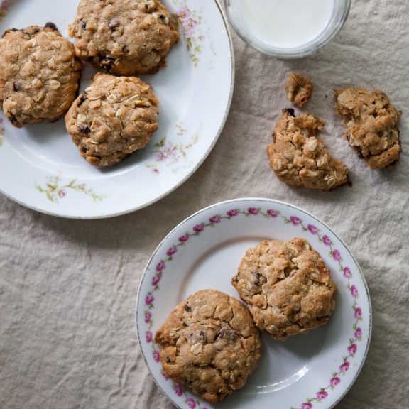 Coconut Oatmeal Cookies | A Sweet Spoonful