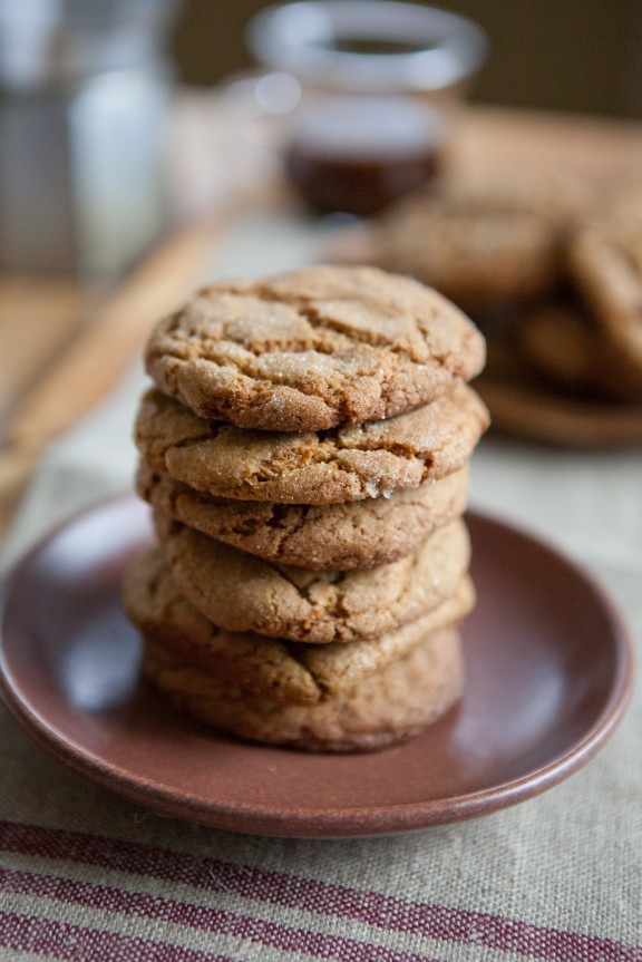 Soft and Chewy Ginger Cookies | A Sweet Spoonful