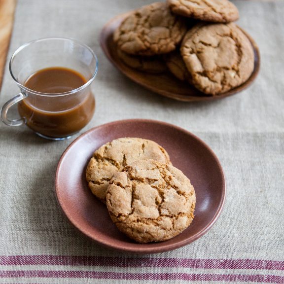Soft and Chewy Ginger Cookies | A Sweet Spoonful