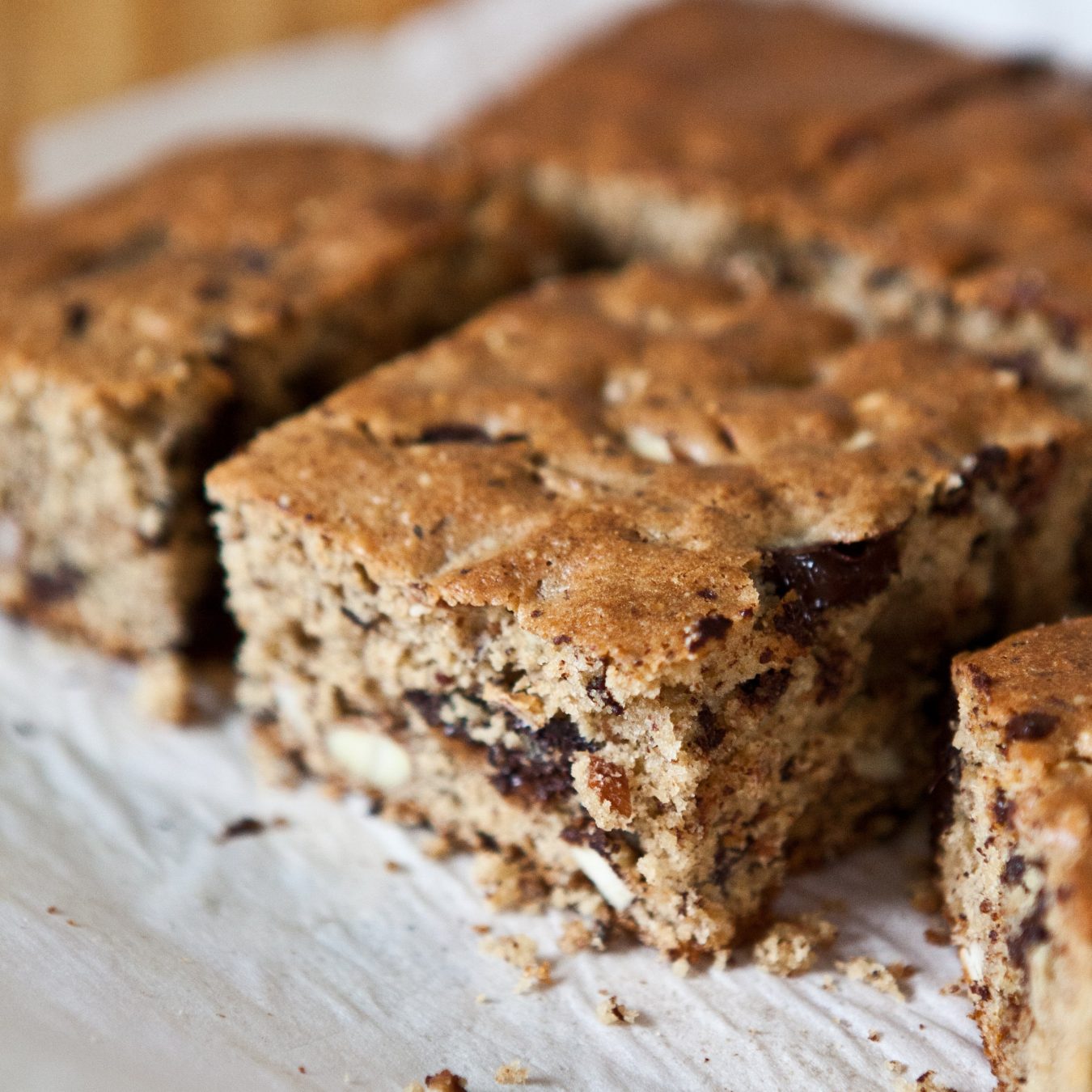 Almond Butter Blondies + The Waiting Game A Sweet Spoonful