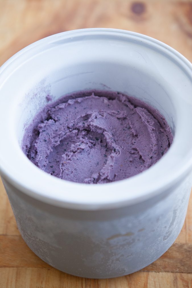 Fresh Blueberry Ice Cream | A Sweet Spoonful