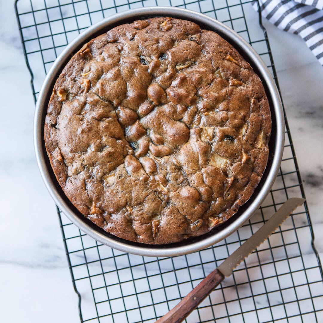Ottolenghi's Apple and Olive Oil Cake with Maple Frosting A Sweet