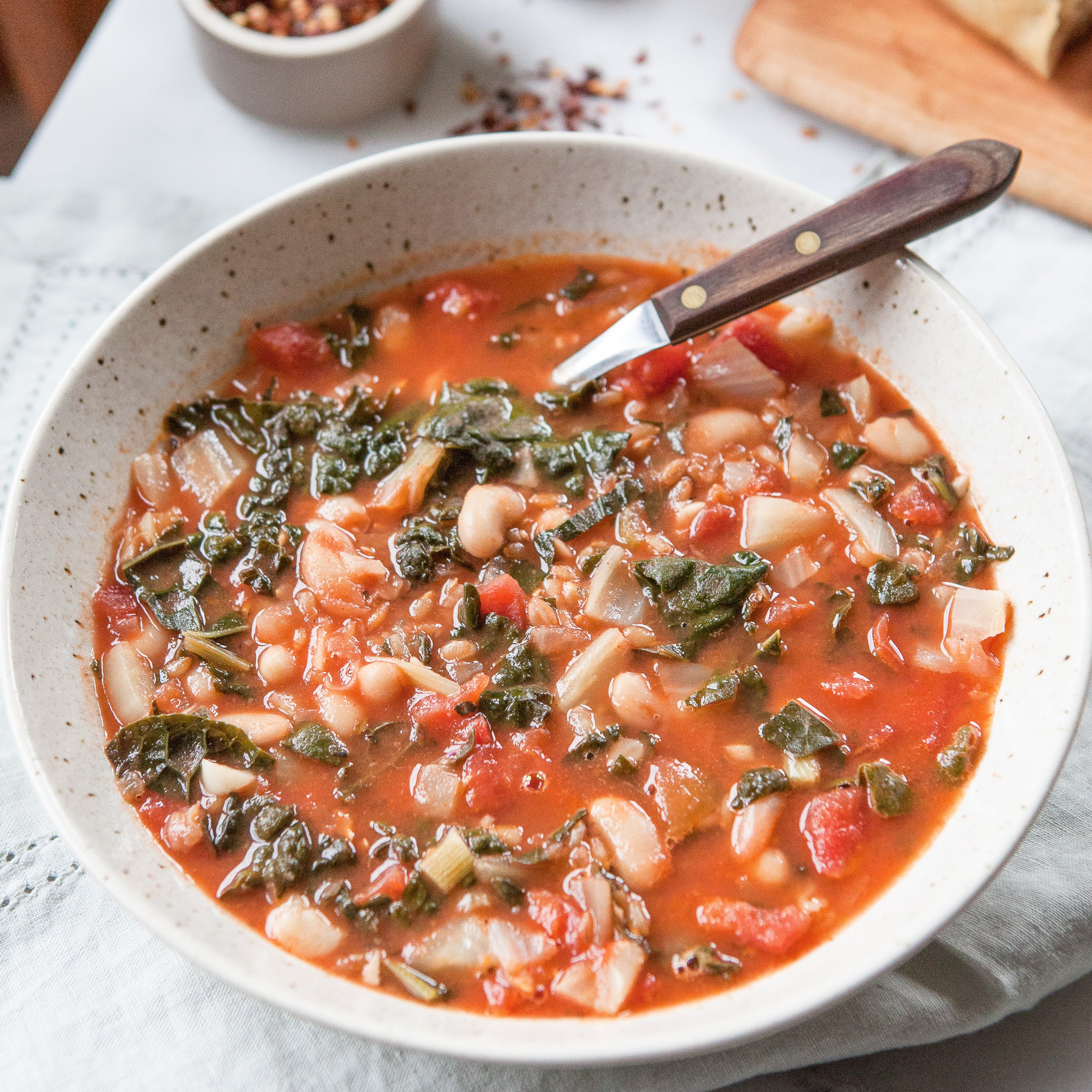 Tuscan White Bean and Fennel Soup | A Sweet Spoonful