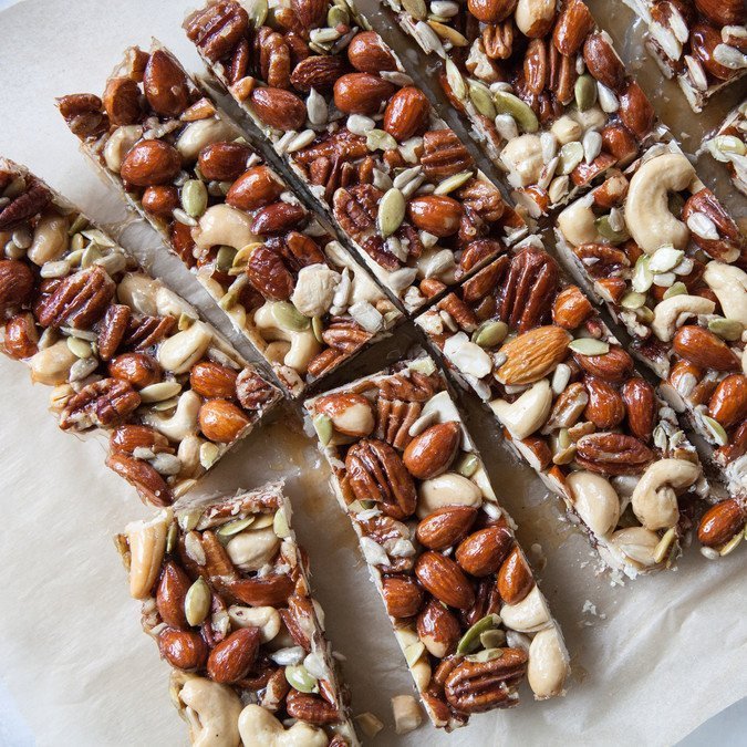 Chocolate Nut and Seed Bars| A Sweet Spoonful