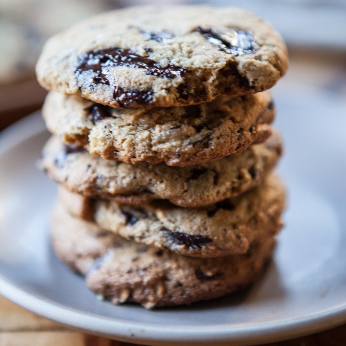 Chocolate Chip Oatmeal Cookies (Gluten and Dairy Free) | A Sweet Spoonful