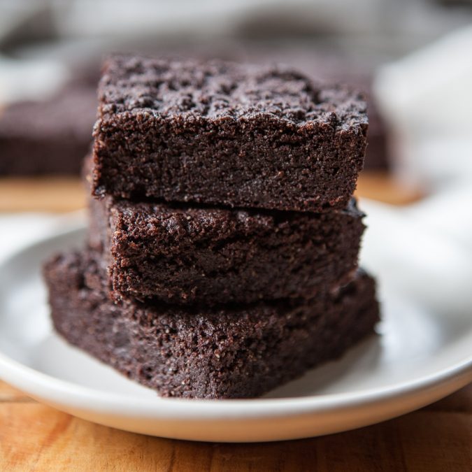 Easy Fudgy Brownies (Dairy and Gluten Free)