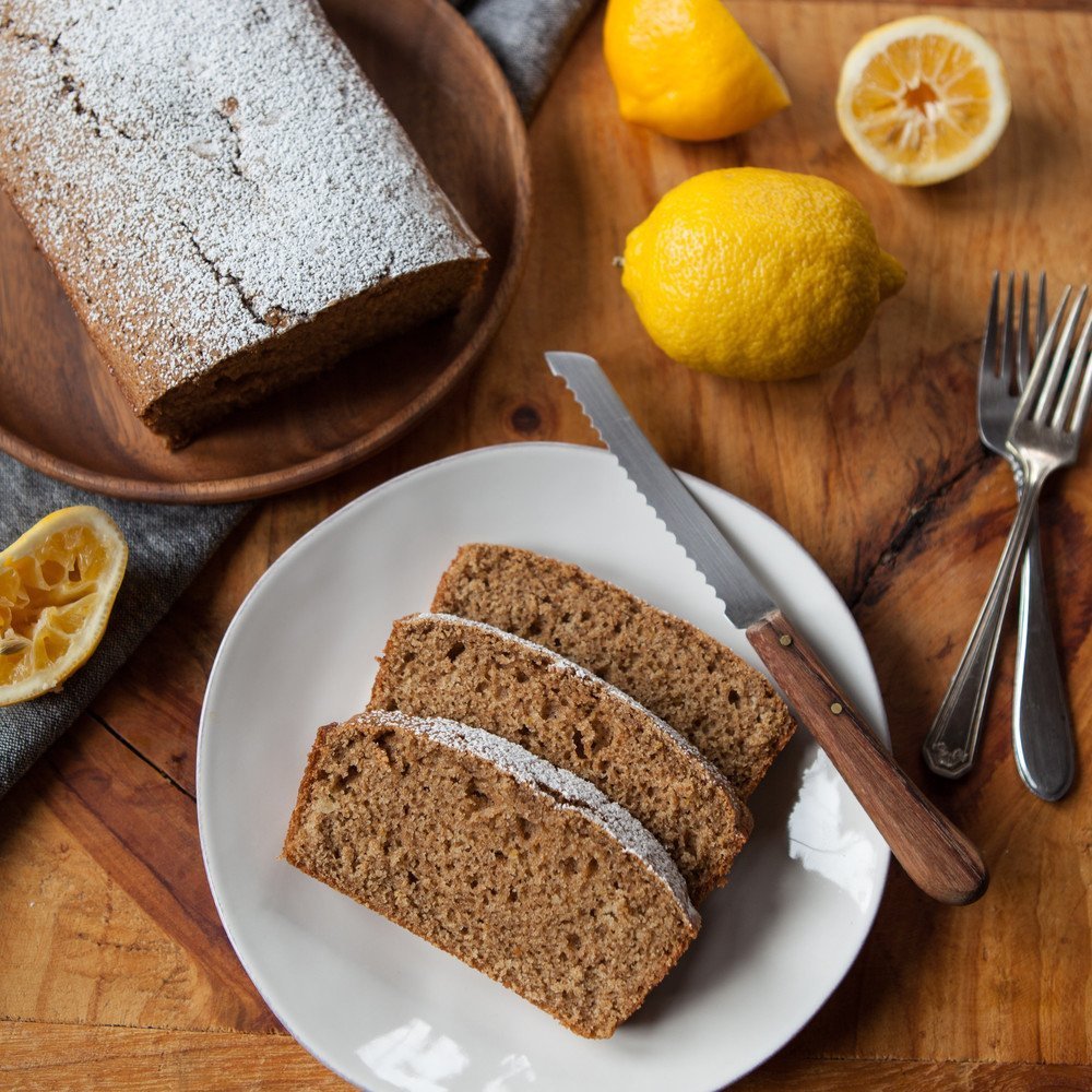 Lemon Olive Oil Snacking Cake (Dairy Free) A Sweet Spoonful